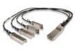 Siemon Announces 40Gb/s Hybrid QSFP+ to SFP+ Fanout Cable Assembly for...